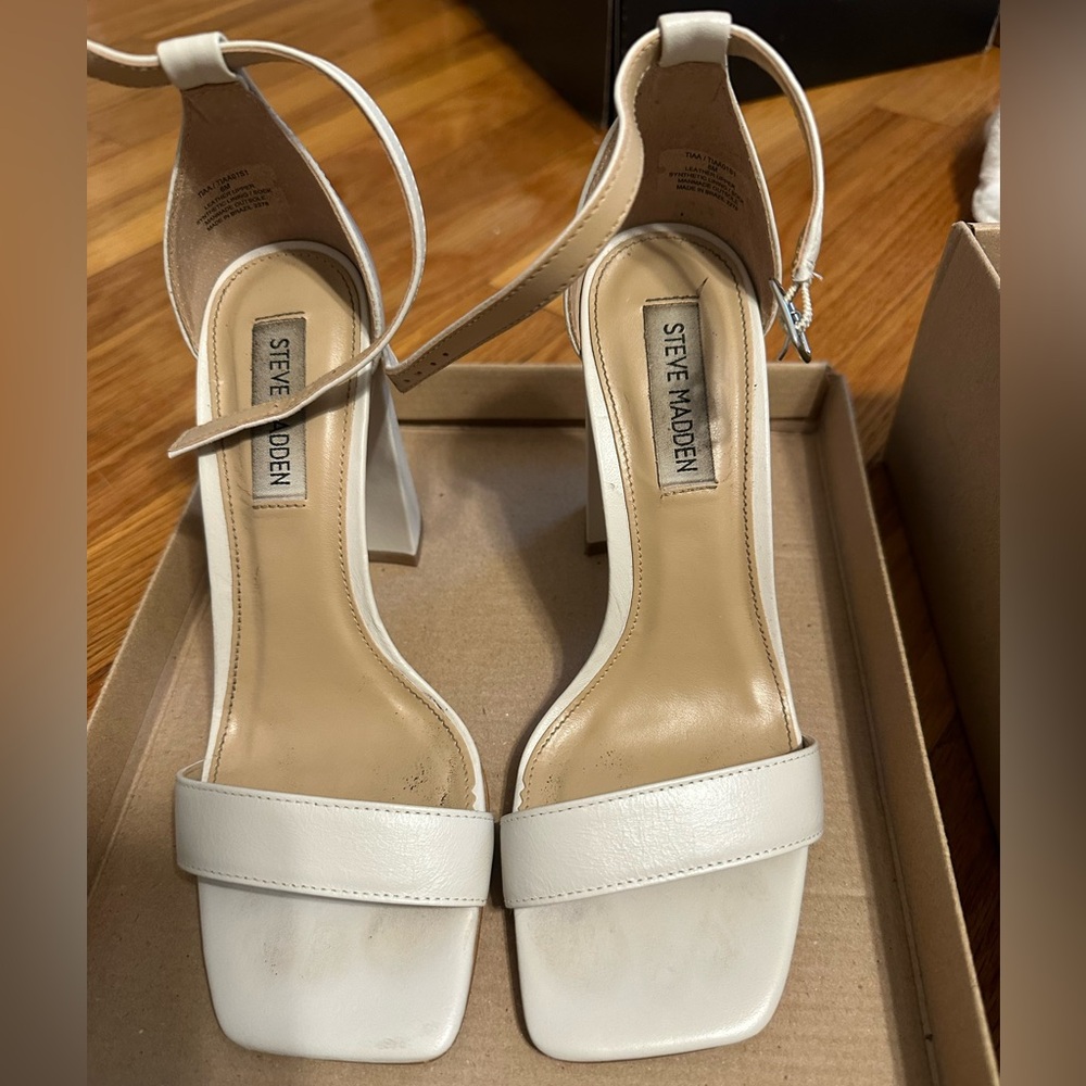 Steve Madden Bone Block Heel